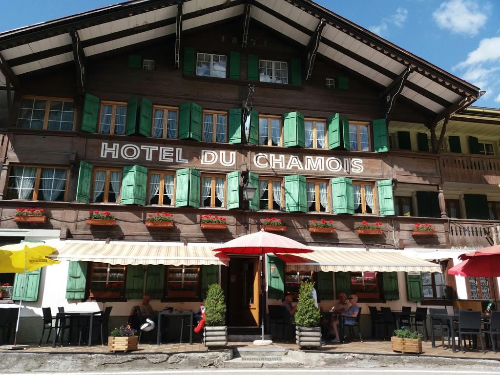 Hotel Du Chamois L'Etivaz Экстерьер фото